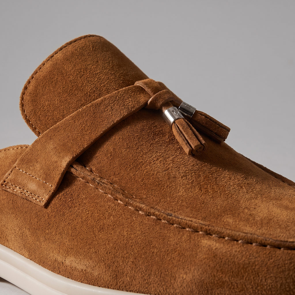 Louie | Timeless Tasselled Loafer Mens Slippers