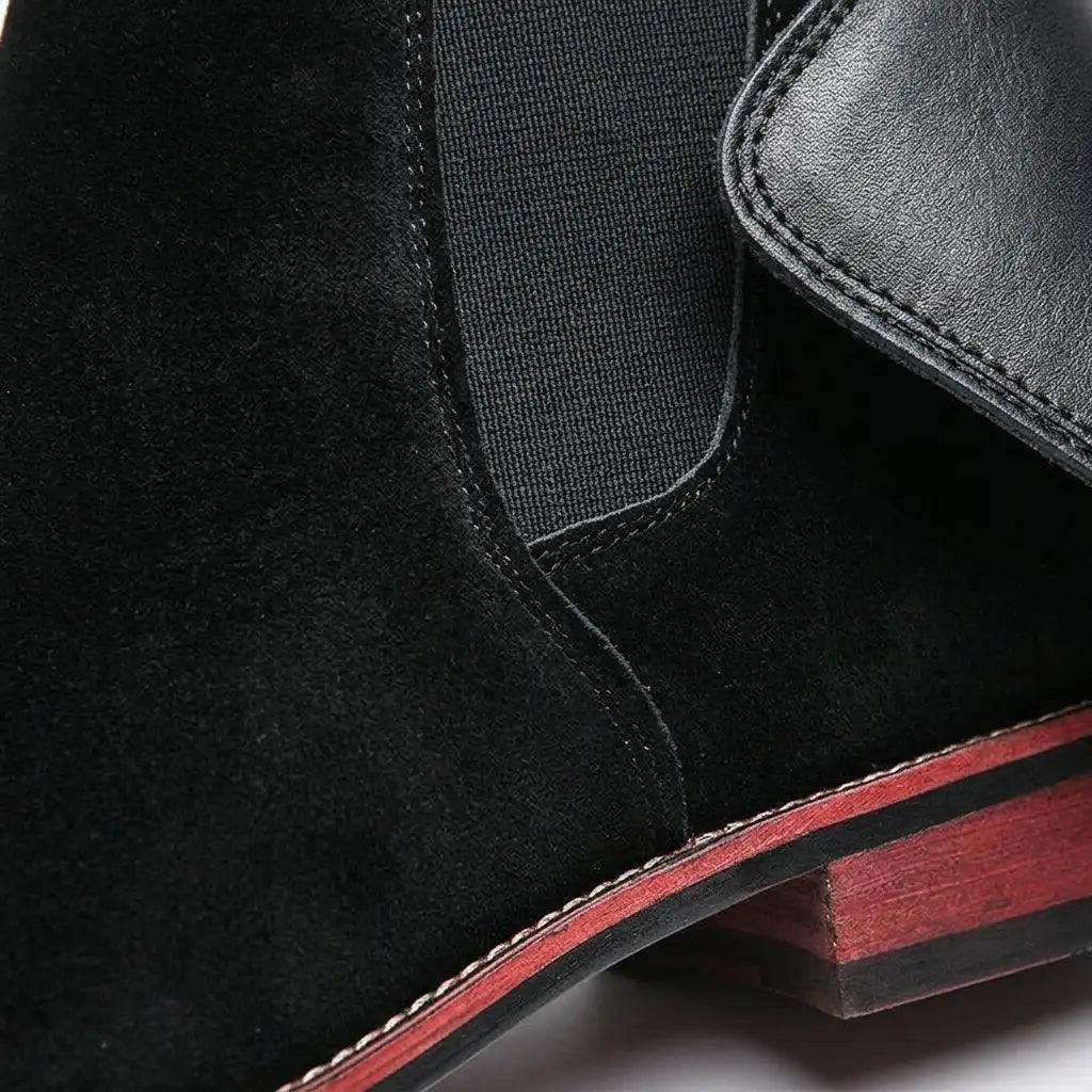 Louis | Elegant Pull-On Suede-Look Chelsea Boots