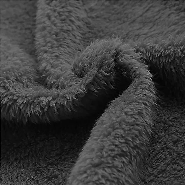 Louis | Polished Fleece-Lined Zip-Up Hoodie Jacket