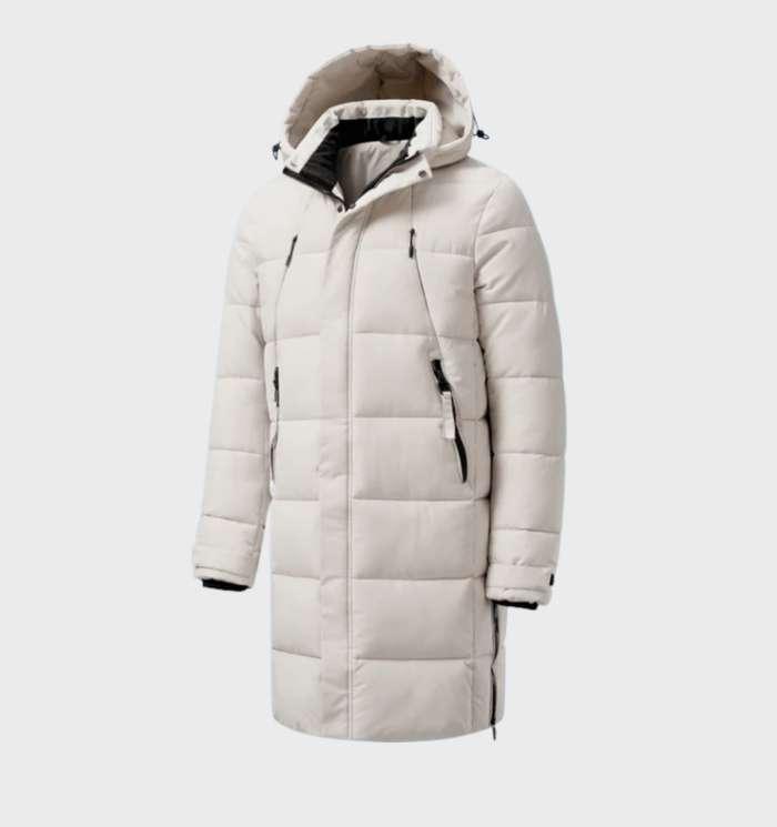 Lucas | Cosy Quilted Hooded Mens Parka Jacket