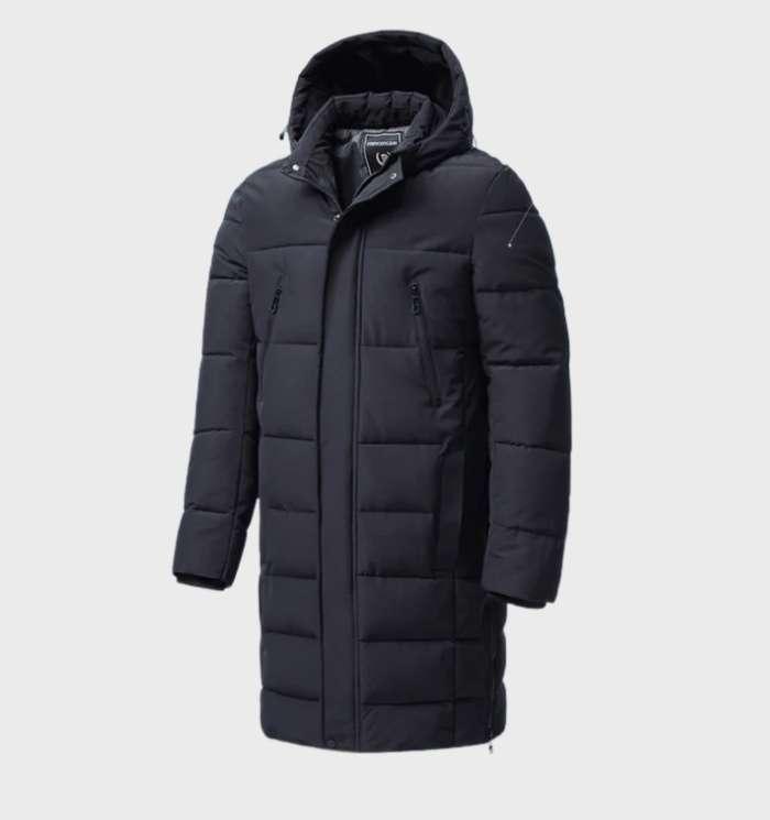 Lucas | Cosy Quilted Hooded Mens Parka Jacket