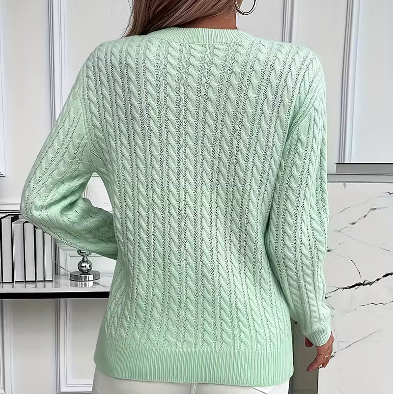 Luna | Effortless Cable Knit Womens Knit Jumper