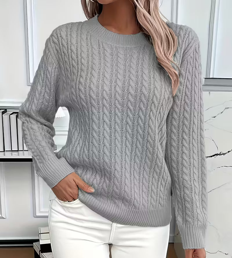 Luna | Effortless Cable Knit Womens Knit Jumper
