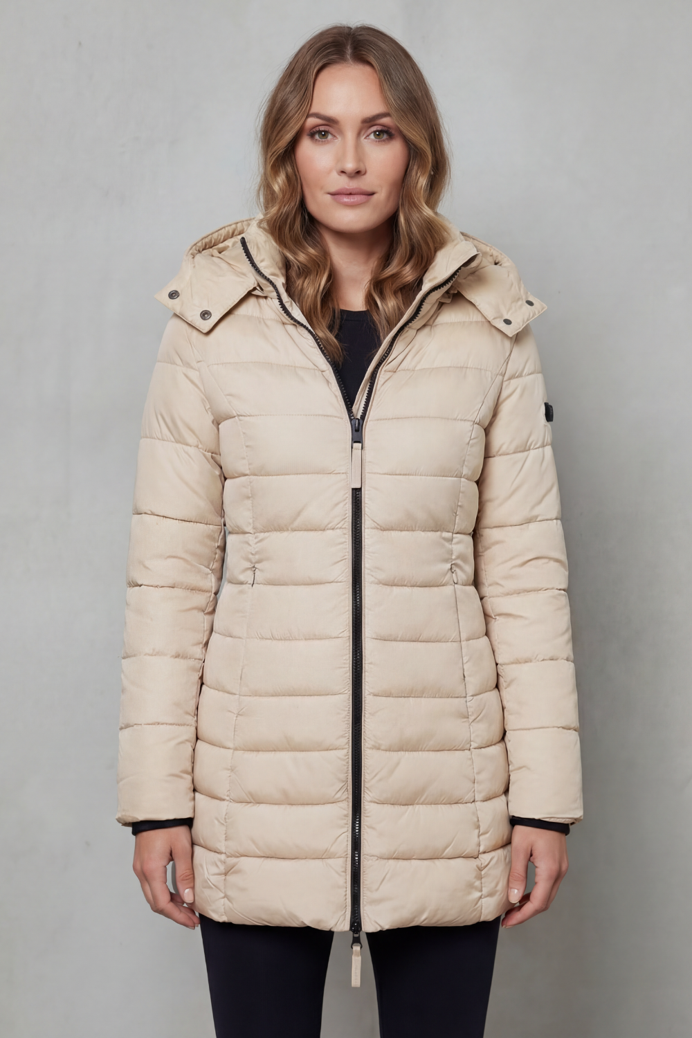 Luna | Effortless Hooded Quilted Puffer Jacket Women