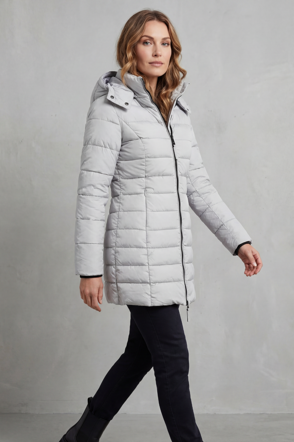 Luna | Effortless Hooded Quilted Puffer Jacket Women