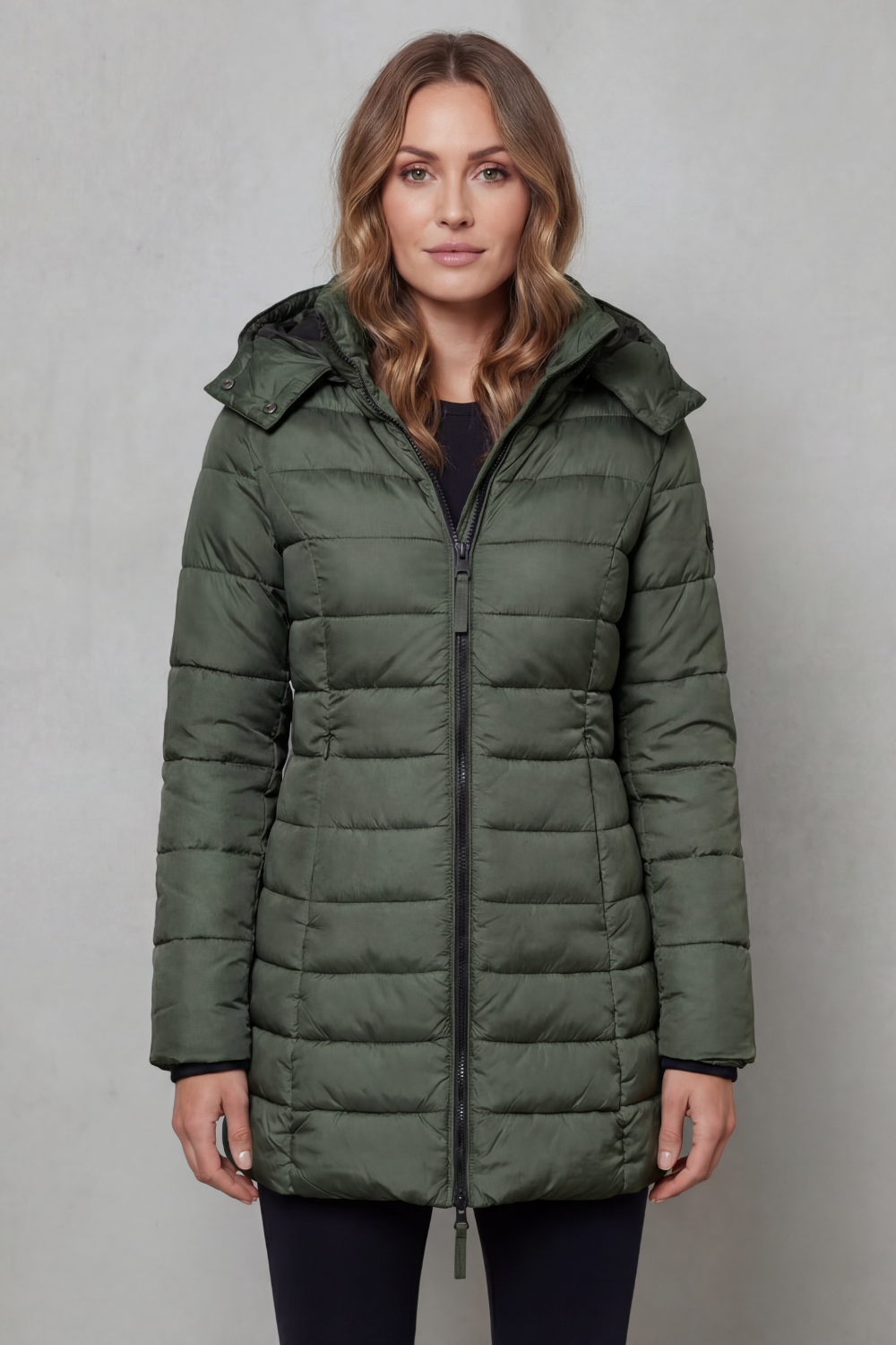 Luna | Effortless Hooded Quilted Puffer Jacket Women