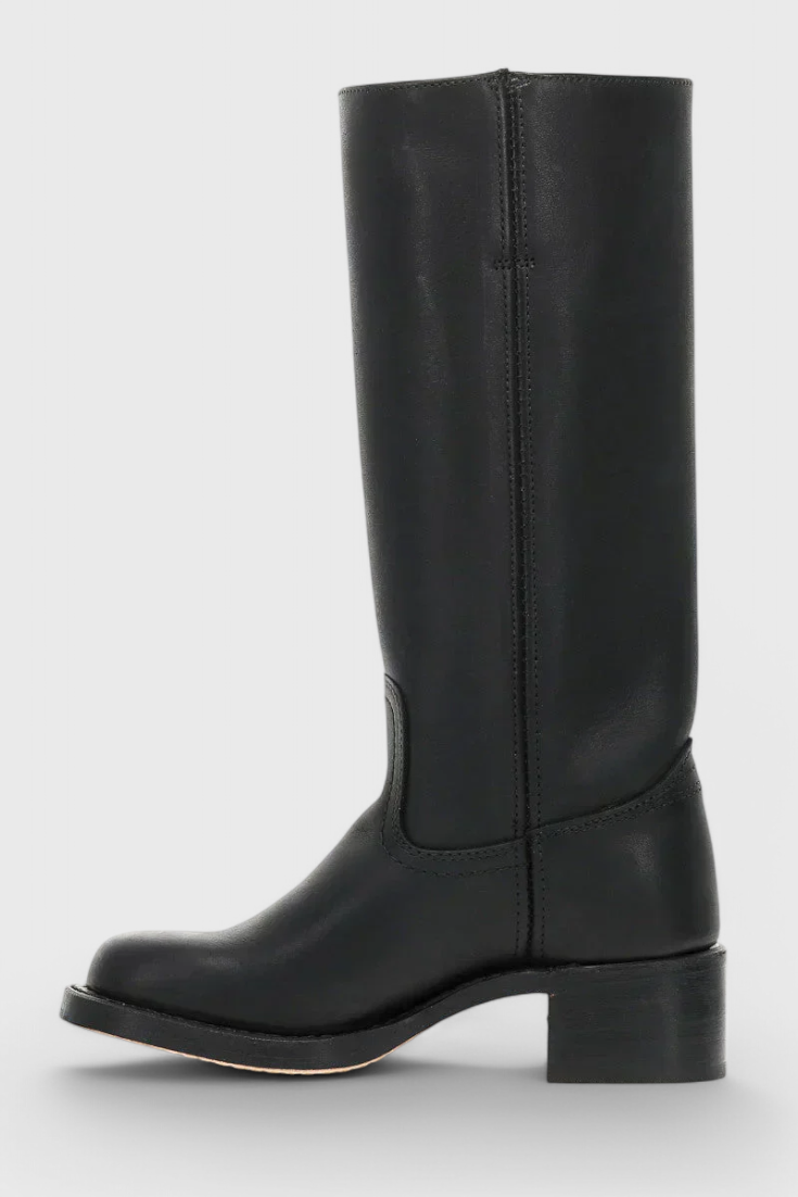Lyra | Cosy Knee High Heeled Boots for Women