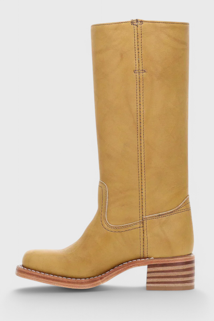 Lyra | Cosy Knee High Heeled Boots for Women