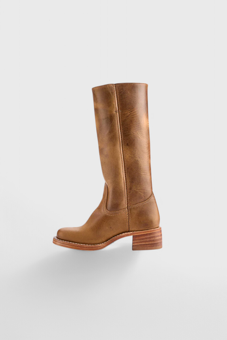 Lyra | Cosy Knee High Heeled Boots for Women