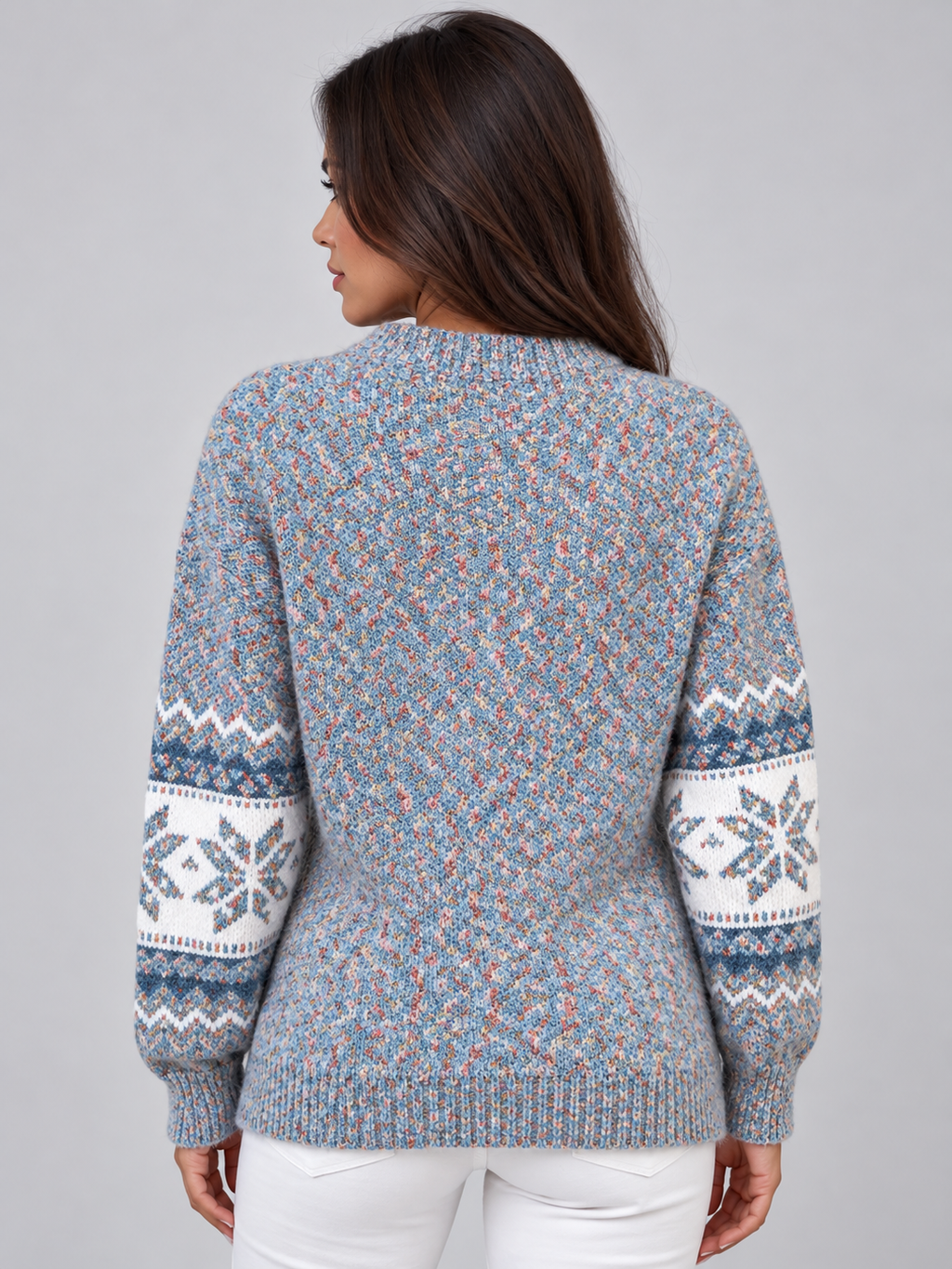 Maeve | Cosy Fair Isle Christmas Jumper for Women