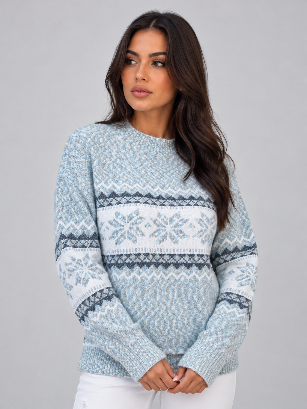 Maeve | Cosy Fair Isle Christmas Jumper for Women