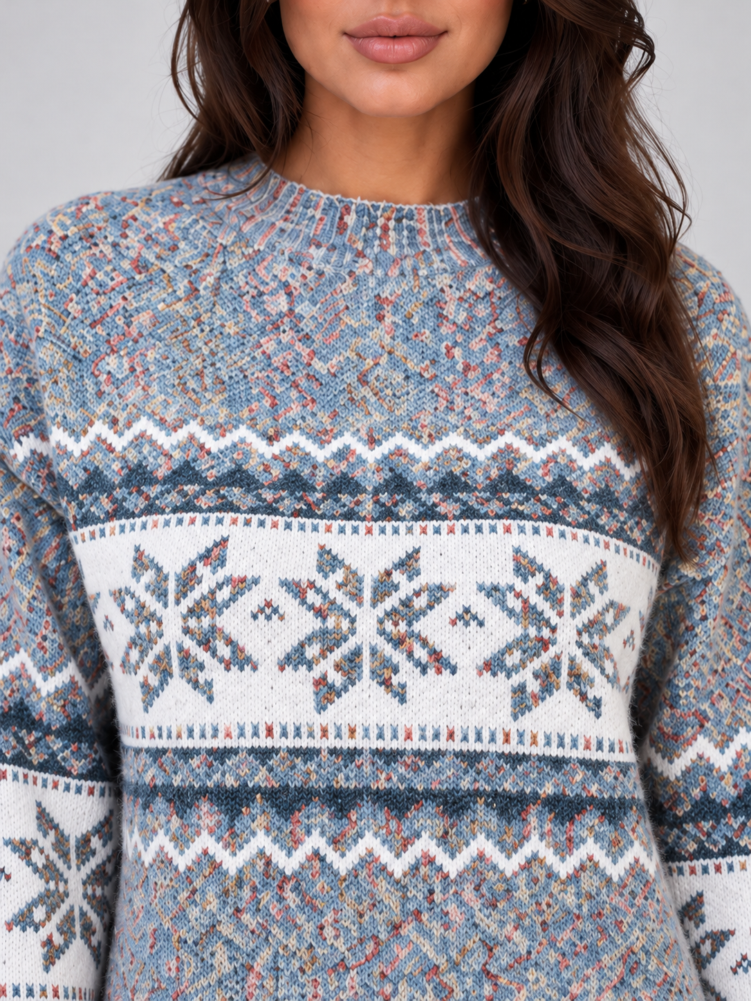 Maeve | Cosy Fair Isle Christmas Jumper for Women