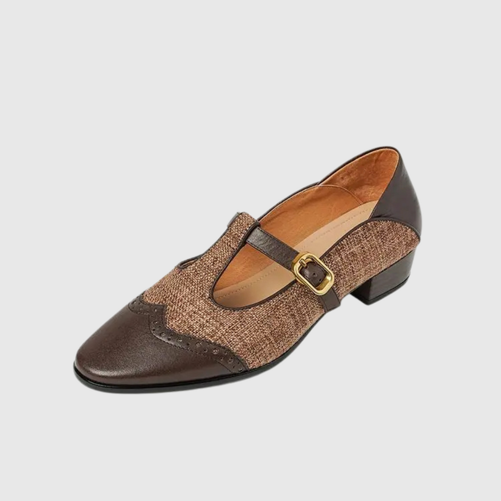 Maeve | Elegant Vintage T-Strap Mary Jane Shoes
