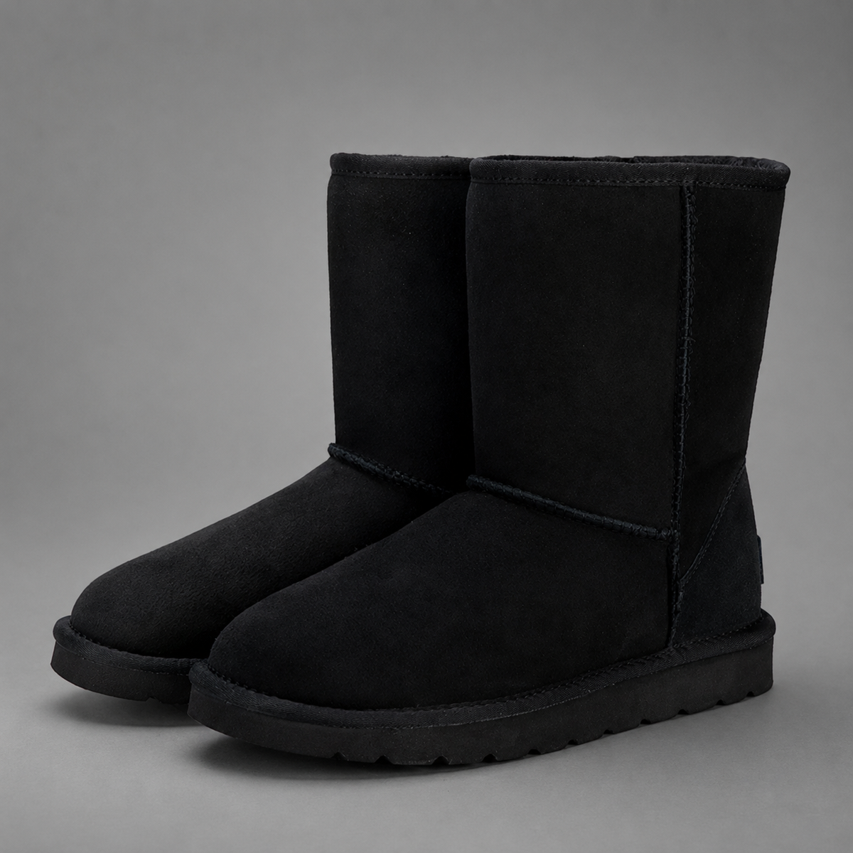 Maisie | Chic Wide Fit Boots Sheepskin-Style Mid-Calf Winter Boots
