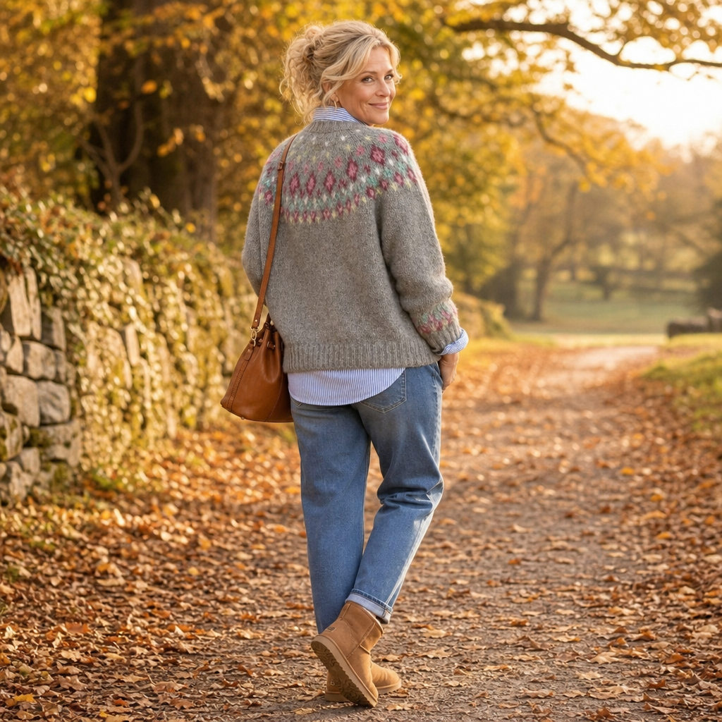 Maisie | Elegant Fair Isle Ladies Xmas Jumpers