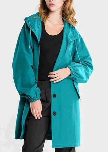 Maisie | Refined Hooded Waterproof Jacket with Button Front