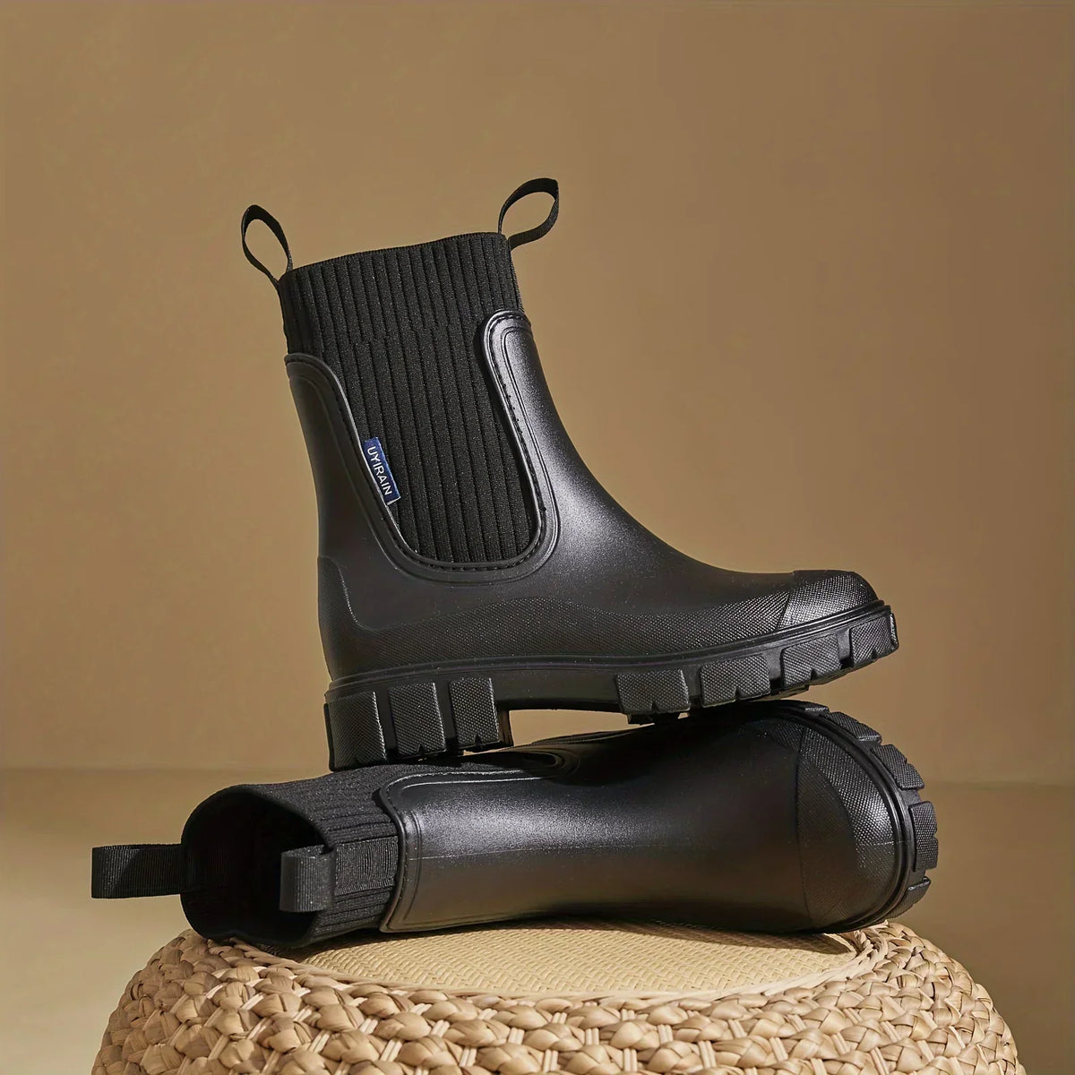 Maisie | Relaxed Waterproof Chelsea Rain Boots