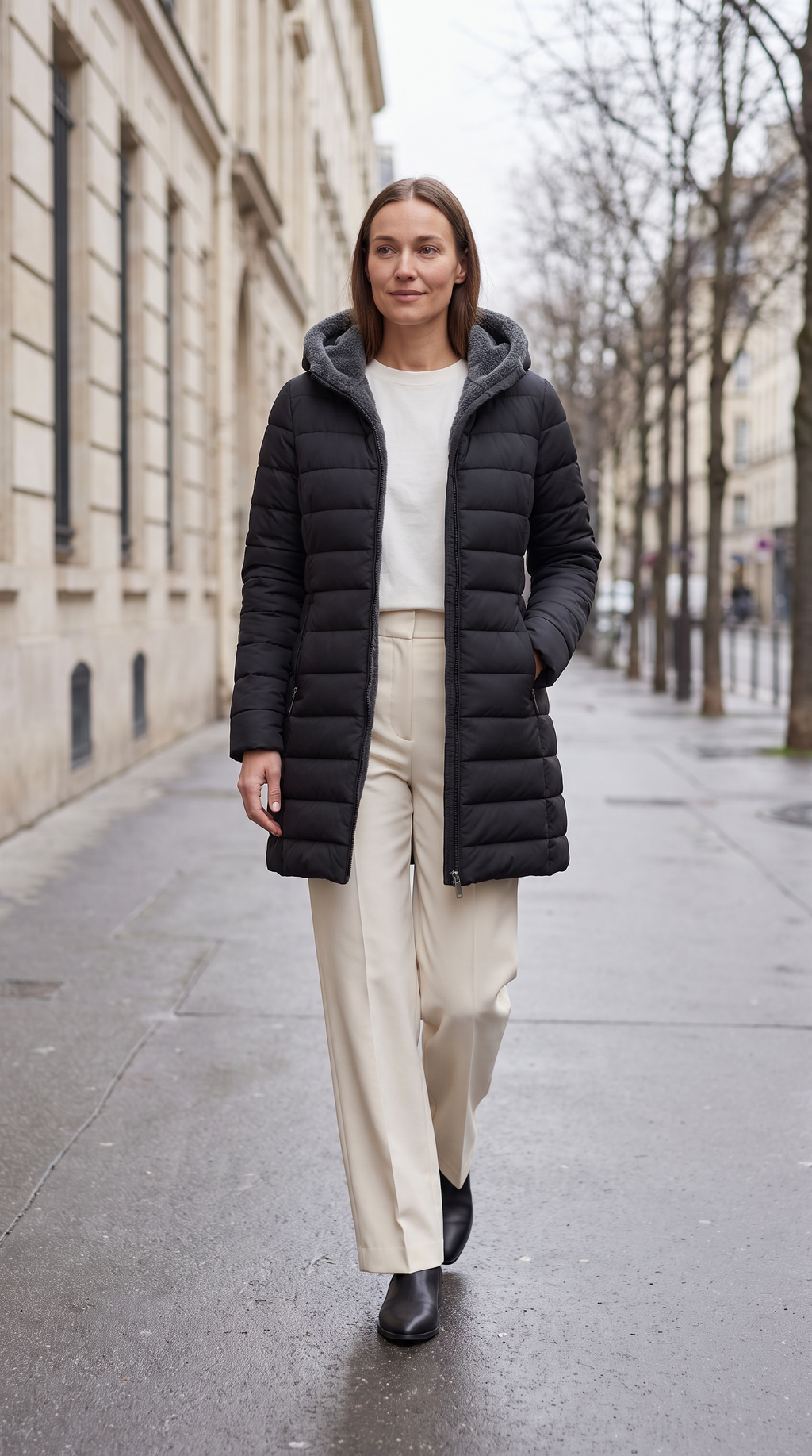 Margot | Classic Hooded Quilted Puffer Jacket Women