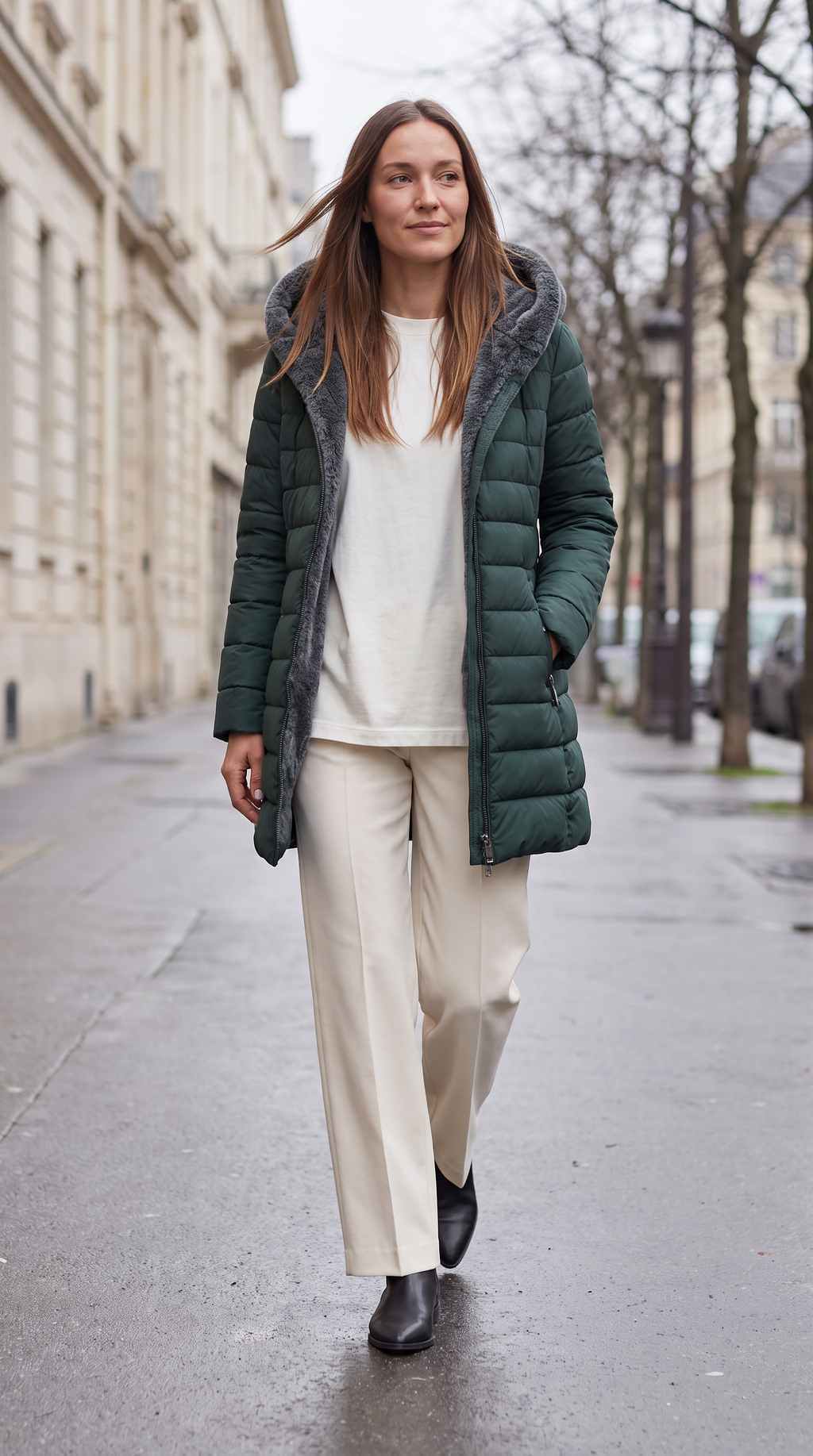 Margot | Classic Hooded Quilted Puffer Jacket Women