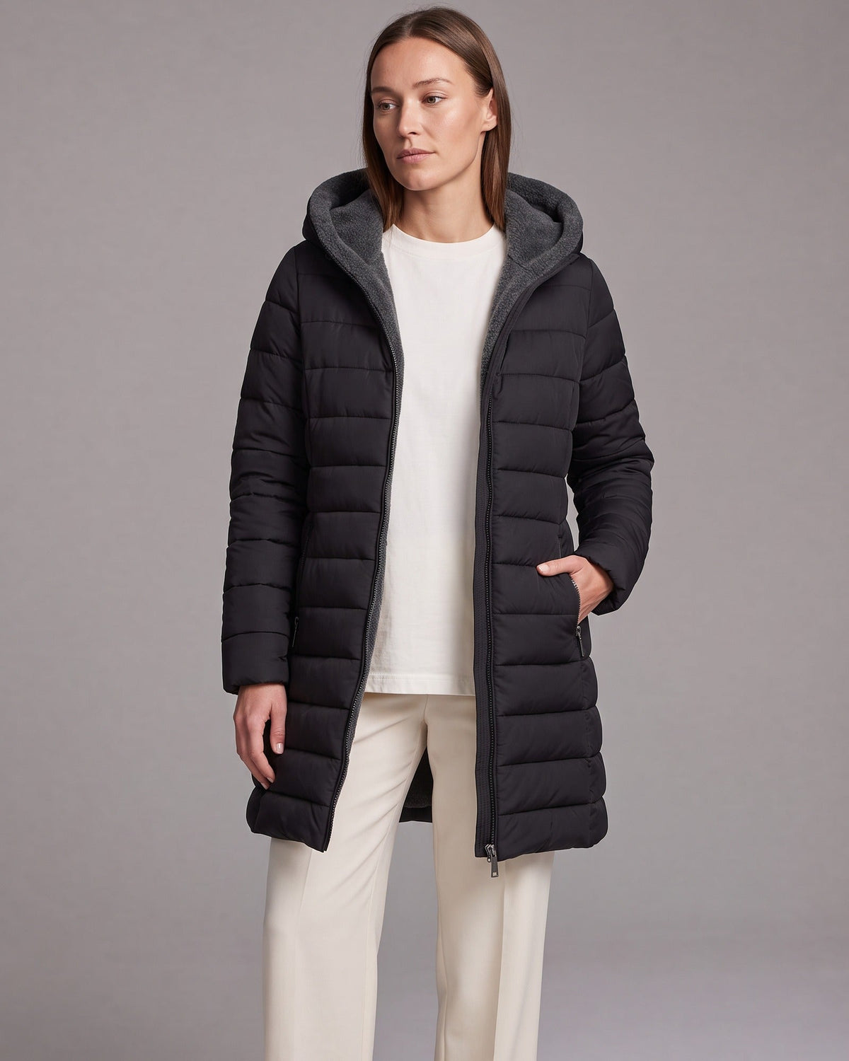 Margot | Classic Hooded Quilted Puffer Jacket Women