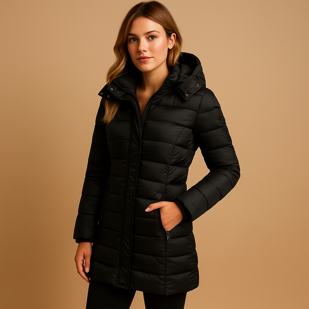 Maria | Cosy Quilted Hooded Puffer Jacket Women