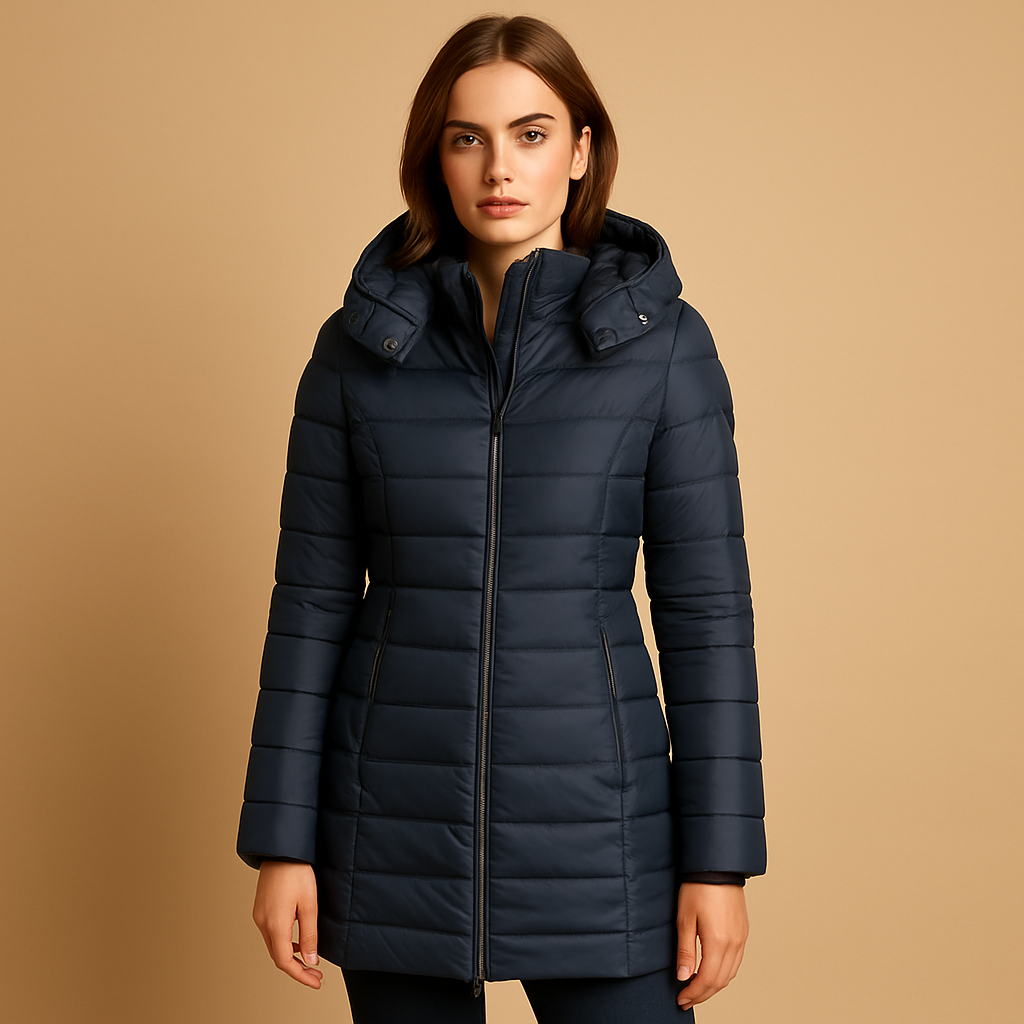 Maria | Cosy Quilted Hooded Puffer Jacket Women