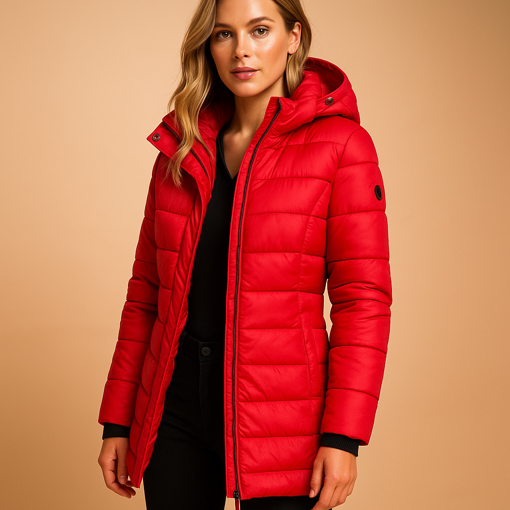Maria | Cosy Quilted Hooded Puffer Jacket Women