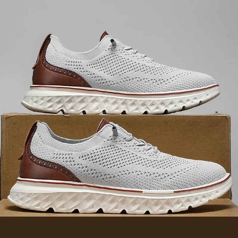 Mason | Refined Orthopedic Sneakers Men Lace-Up Comfort Trainers