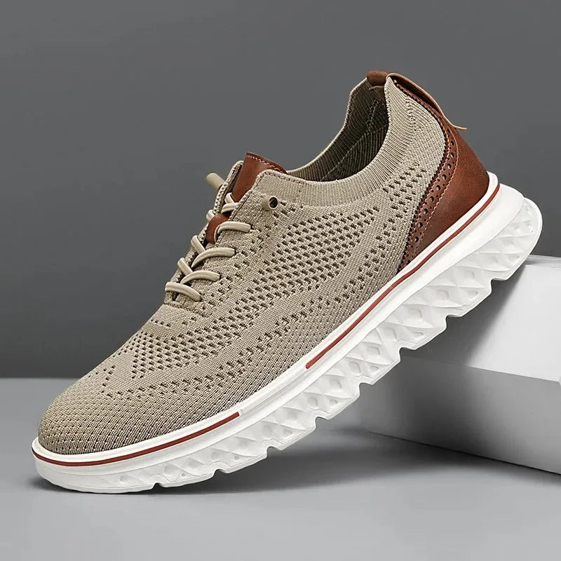 Mason | Refined Orthopedic Sneakers Men Lace-Up Comfort Trainers