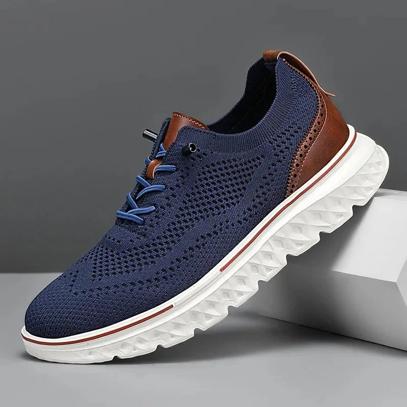 Mason | Refined Orthopedic Sneakers Men Lace-Up Comfort Trainers