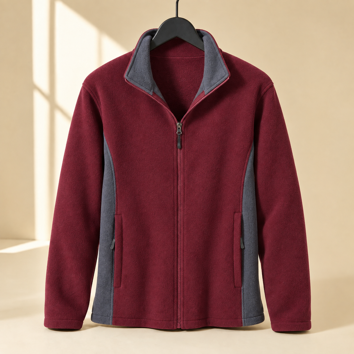 Mason | Relaxed Full Zip Mens Fleece Jacket