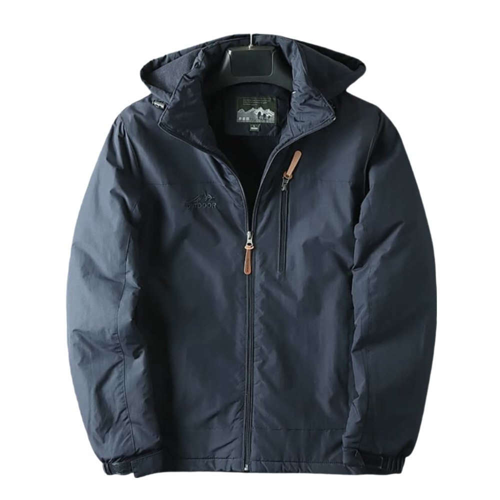 Mason | Rugged Hooded Waterproof Jacket with Zip Pockets