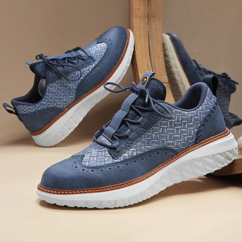Mason | Stylish Woven Panel Orthopedic Shoes for Men
