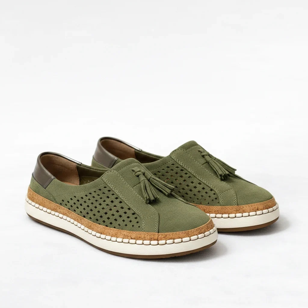 Mia | Refined Orthopedic Shoes Wide Fit Slip-On Loafers