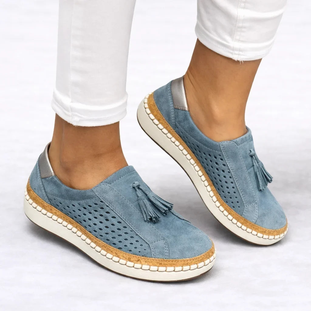 Mia | Refined Orthopedic Shoes Wide Fit Slip-On Loafers
