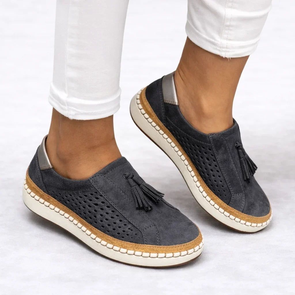 Mia | Refined Orthopedic Shoes Wide Fit Slip-On Loafers