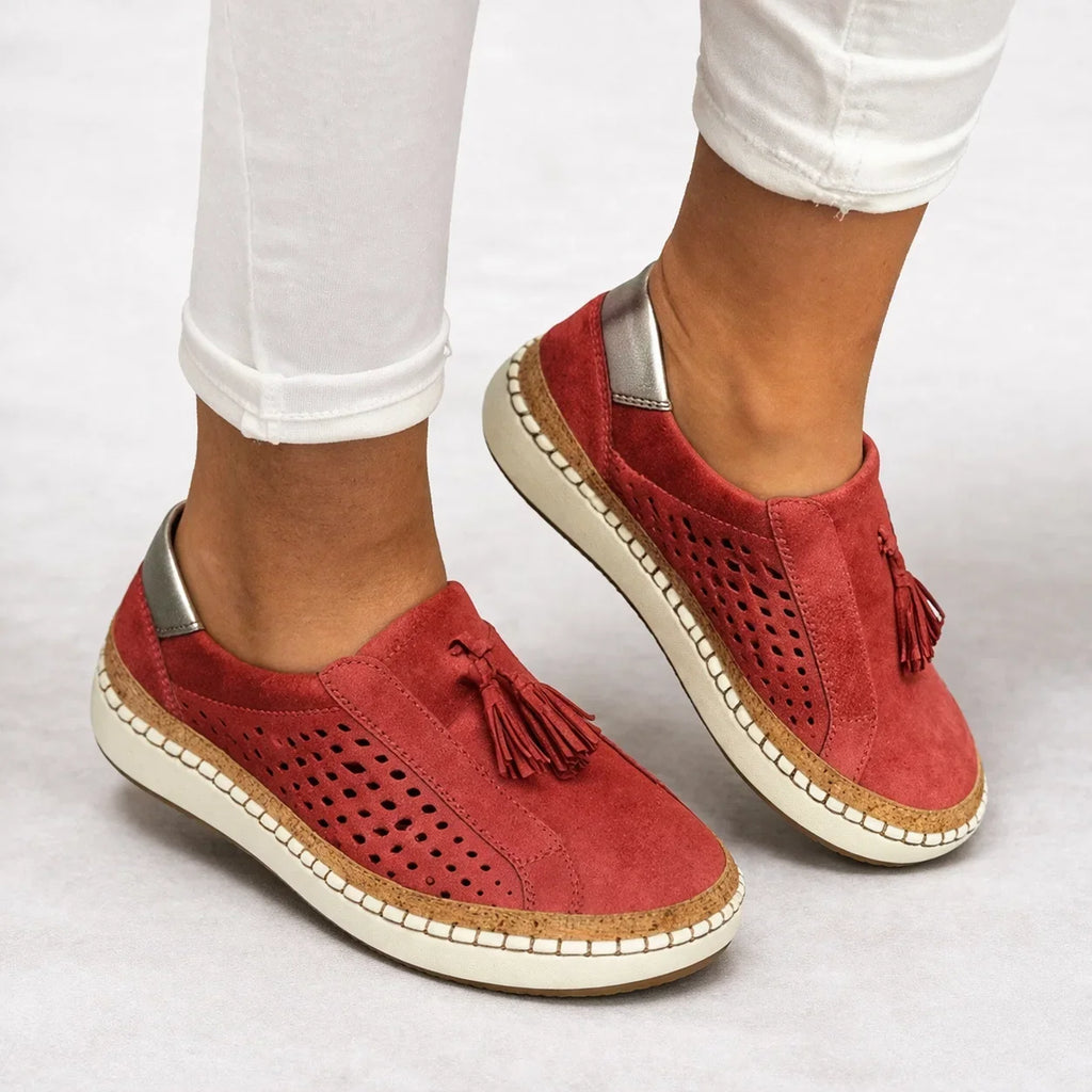 Mia | Refined Orthopedic Shoes Wide Fit Slip-On Loafers