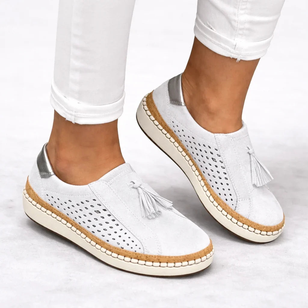Mia | Refined Orthopedic Shoes Wide Fit Slip-On Loafers