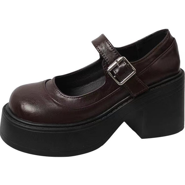 Mia | Timeless Chunky Platform Mary Jane Shoes