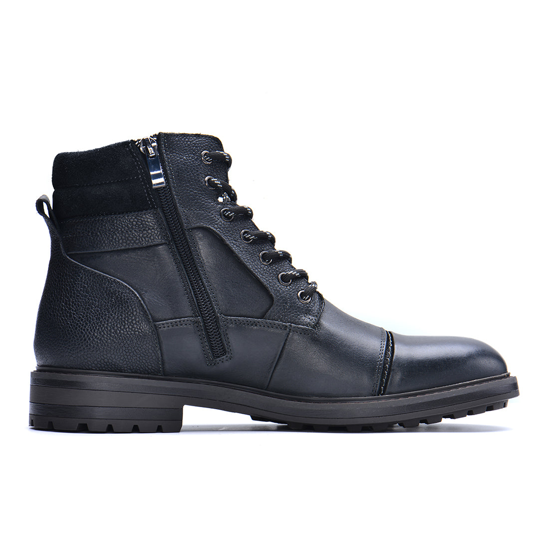 Michael | Cap Toe Lace-Up Ankle Mens Boots