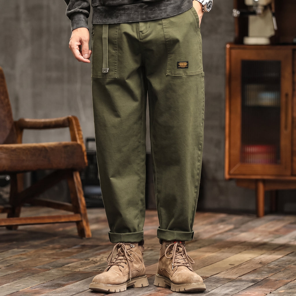 Michael | Relaxed Fit Tapered Mens Cargo Trousers