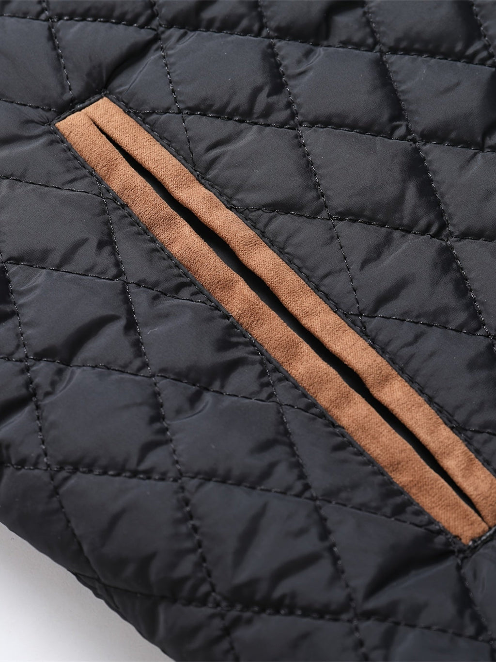 Michael | Relaxed Quilted Stand-Collar Mens Puffer Jacket