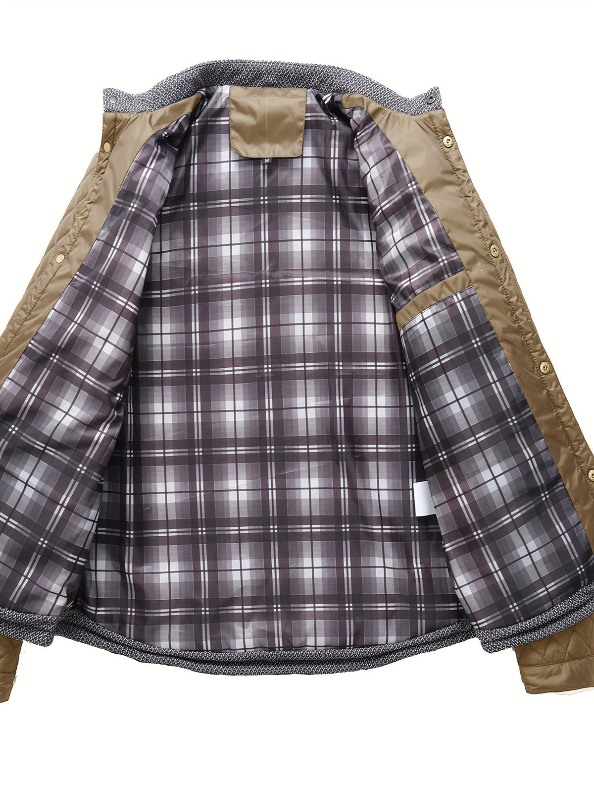 Michael | Relaxed Quilted Stand-Collar Mens Puffer Jacket