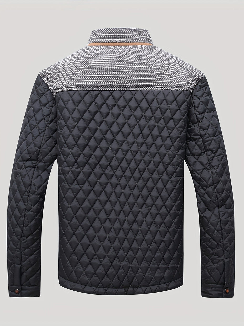 Michael | Relaxed Quilted Stand-Collar Mens Puffer Jacket