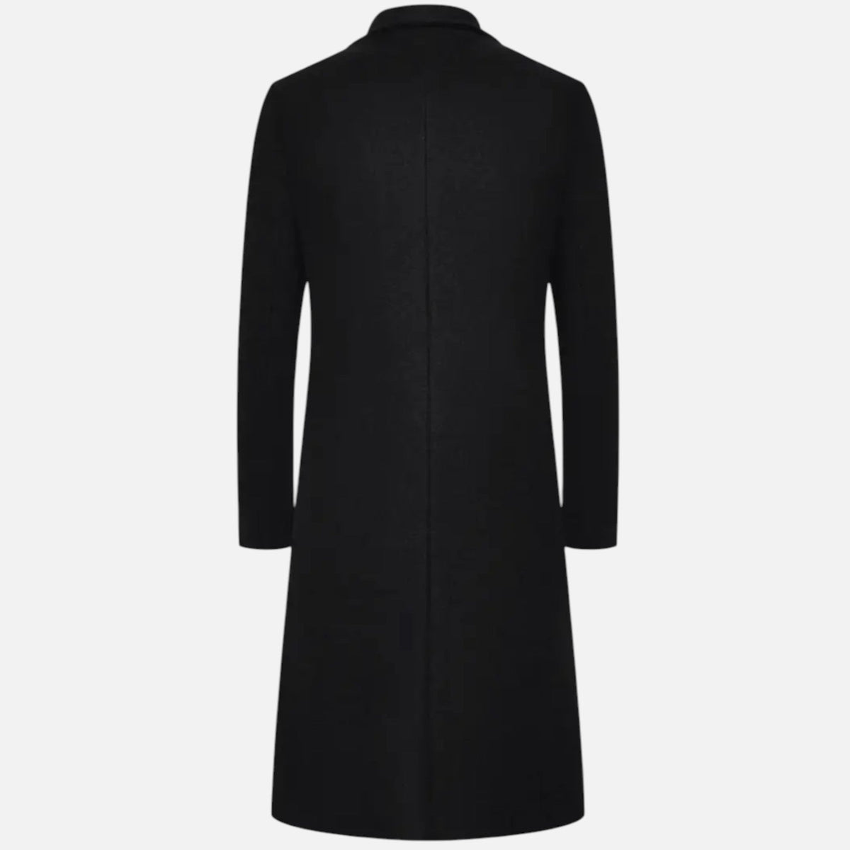 Michael | Relaxed Single-Breasted Long Mens Coats