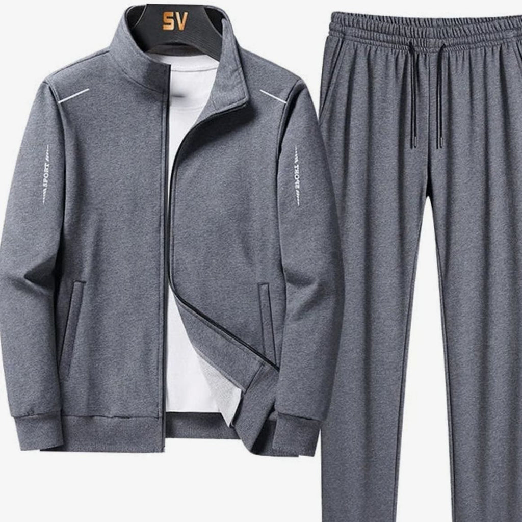 Michael | Sophisticated Zip-Up Jacket Jogger Tracksuit Set