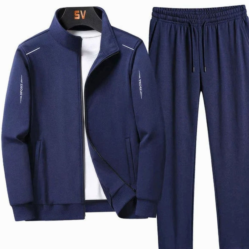 Michael | Sophisticated Zip-Up Jacket Jogger Tracksuit Set