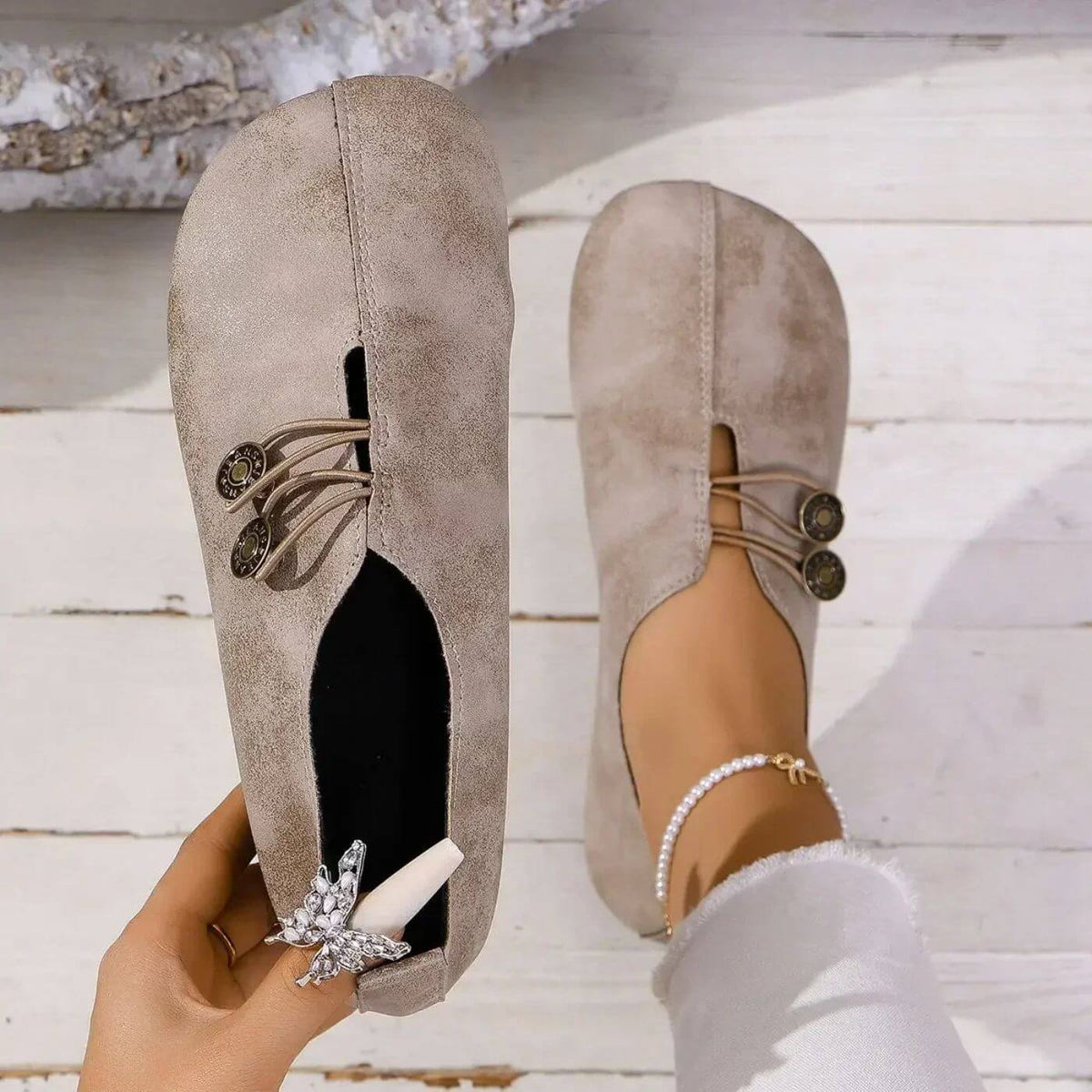 Mila | Stylish Comfort Orthopedic Slip-On Flat Shoes