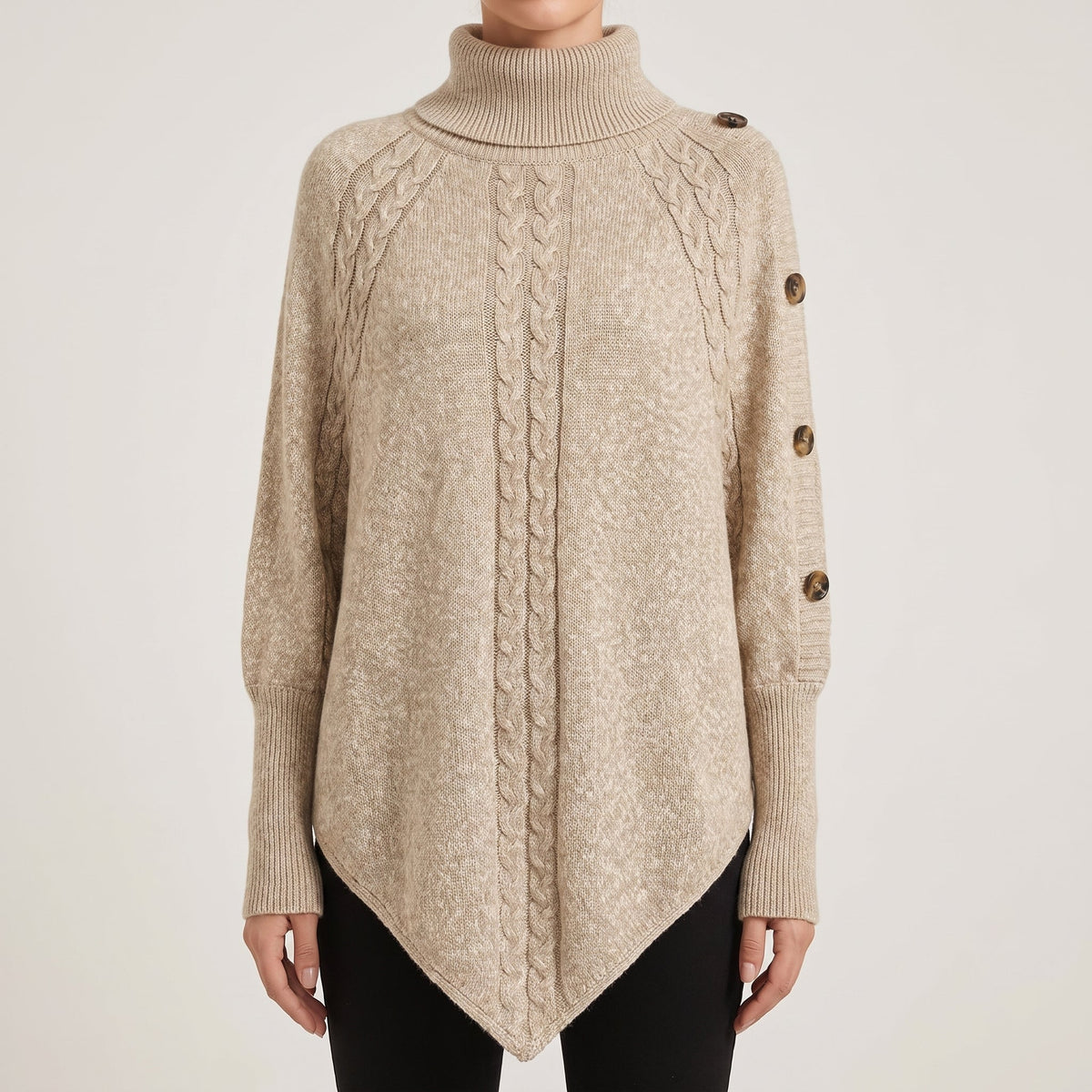 Millie | Sophisticated Roll Neck Womens Knit Jumper
