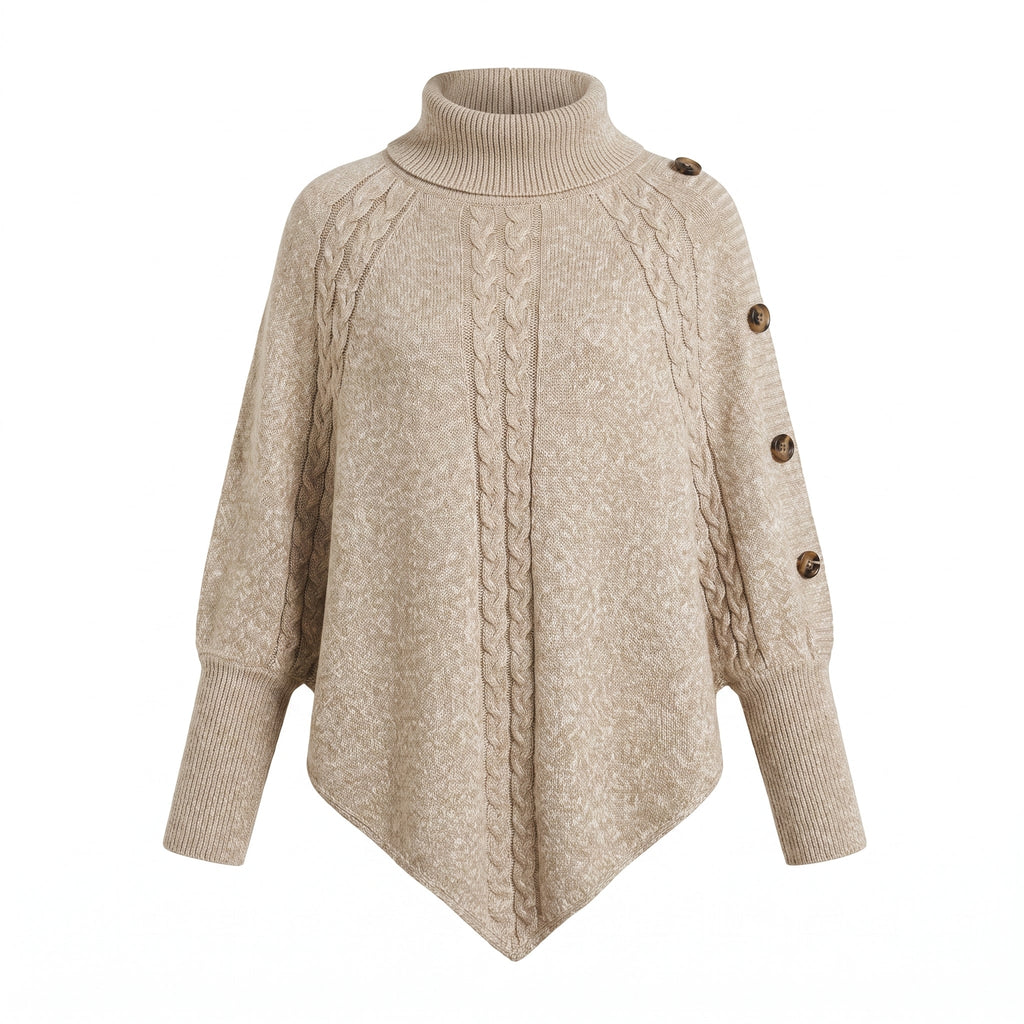 Millie | Sophisticated Roll Neck Womens Knit Jumper